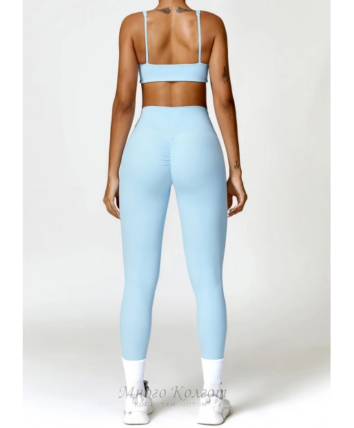 Жіночий спортивний комплект Leggings + Top model 129